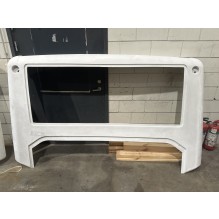 Rear enclosure skin -6125- Rear enclosure glass Reinforced plastic - Flat top